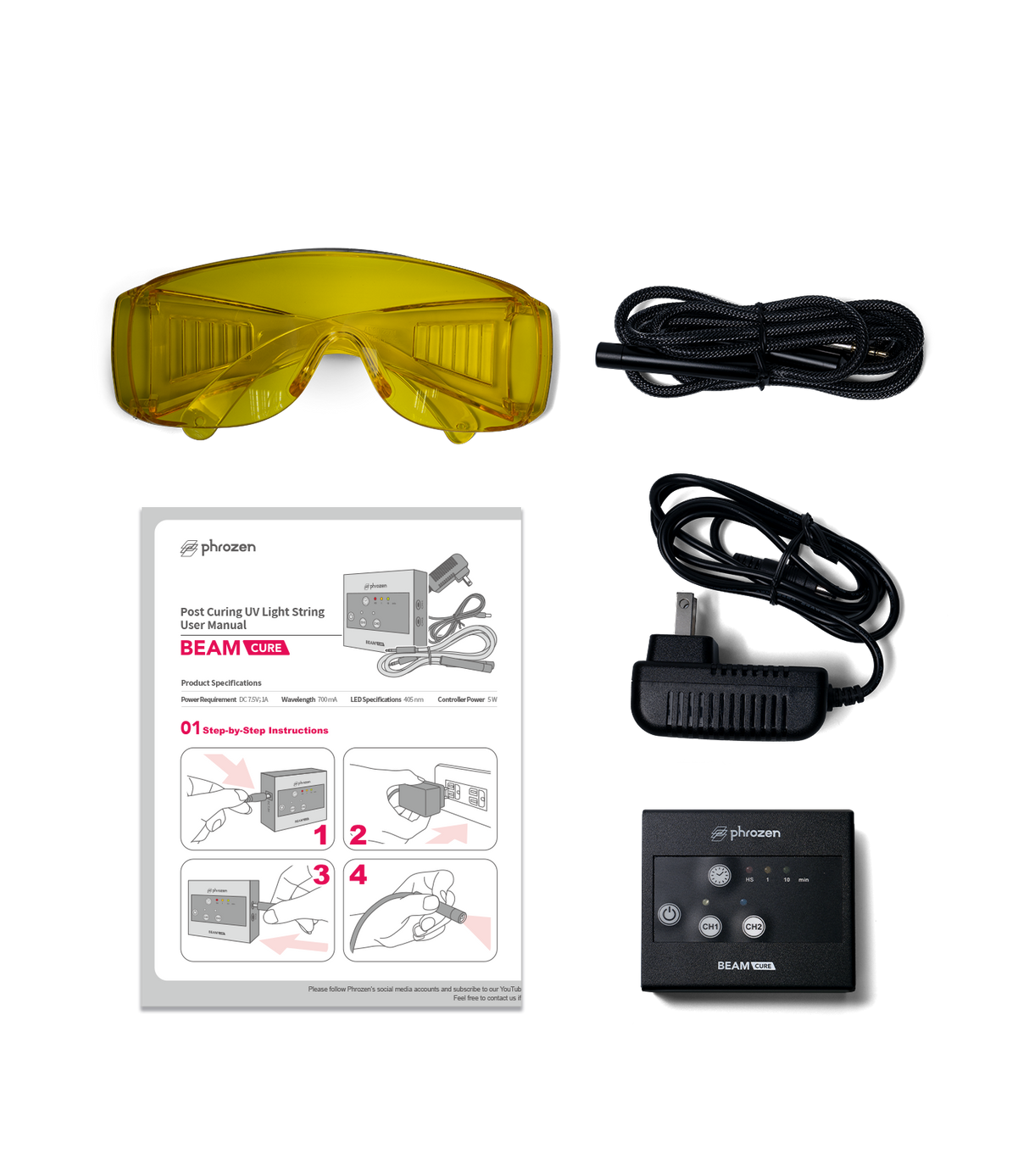 Phrozen Cure Beam:光固化UV燈筆