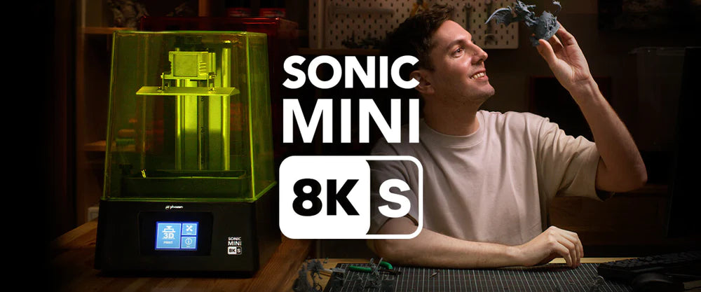 經濟實惠的8K 3D列印機: 創意發想的好夥伴