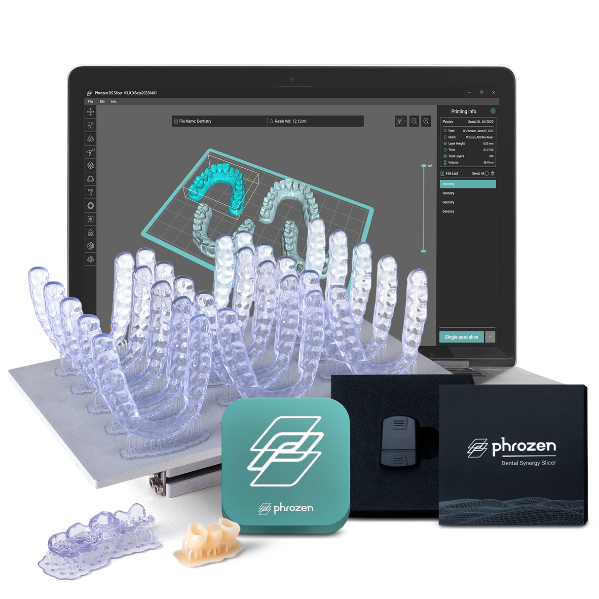 DS Slicer牙科專用切片加密件(Sonic XL 4K)