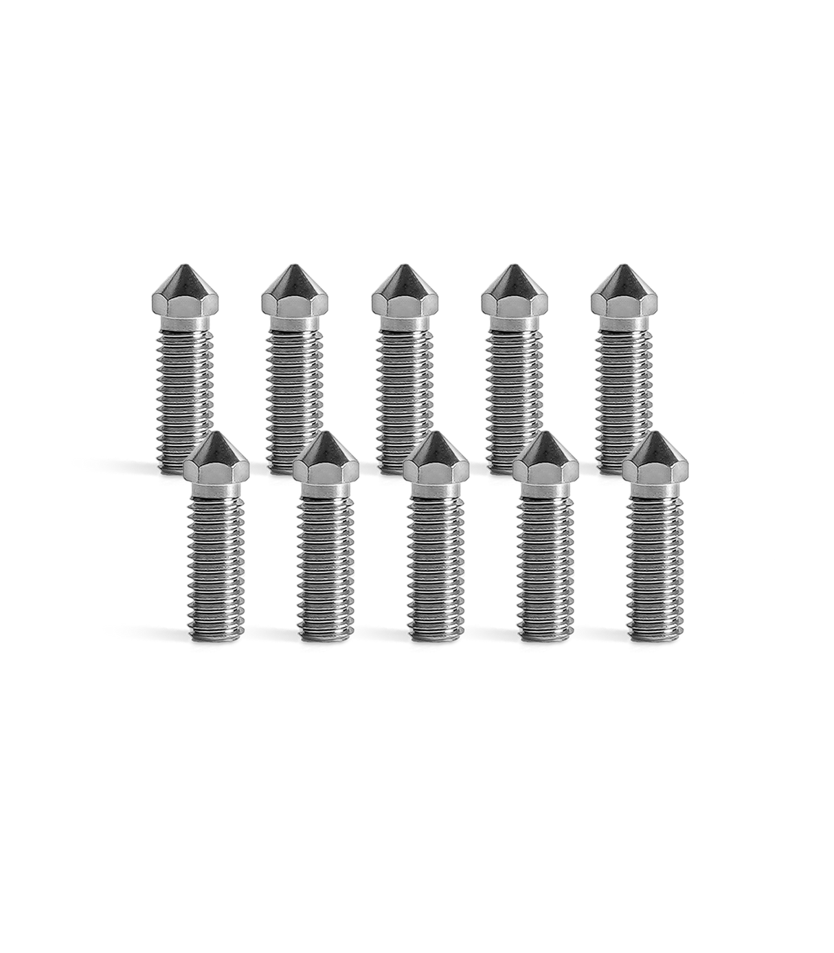 Phrozen 標準黃銅噴頭套組 (0.4mm, 10入)