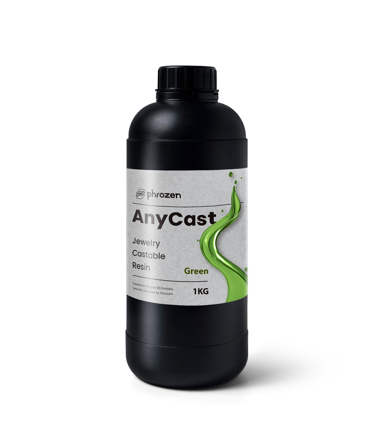 Phrozen 珠寶可鑄造金工 AnyCast 樹脂-綠