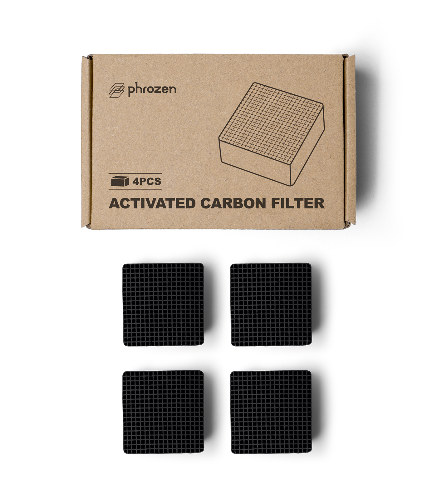 Phrozen空氣清淨機備品-活性碳濾心